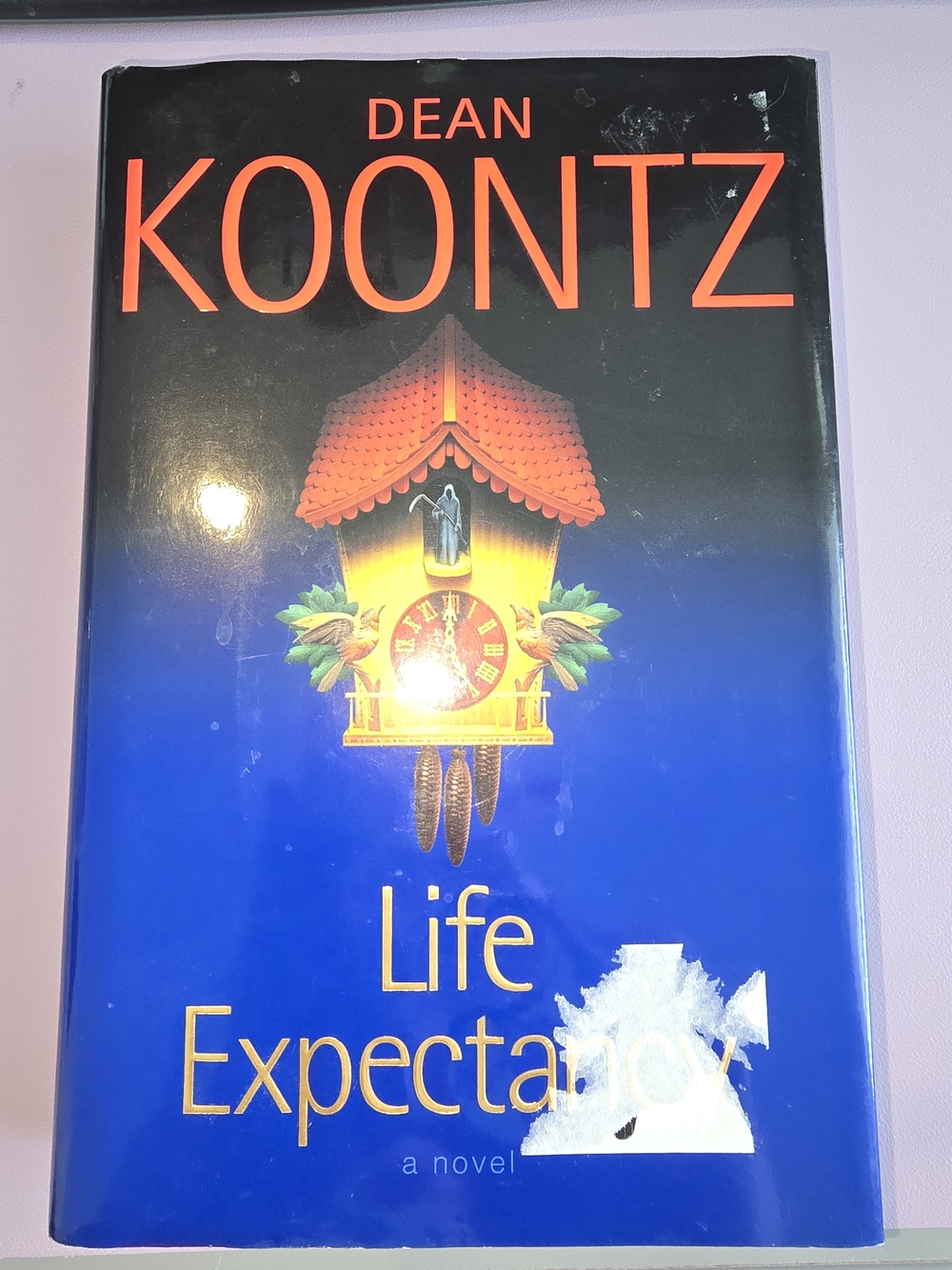 "Life Expectancy" Hardcover Book - Dean Koontz, Read Once